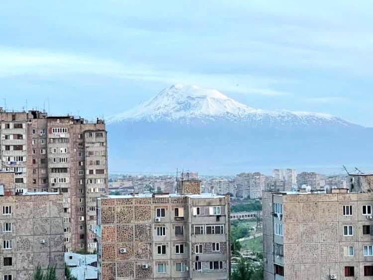 Евродвушка В Glendale Hills В Центре,С Видом На Арарат Jereván Kültér fotó